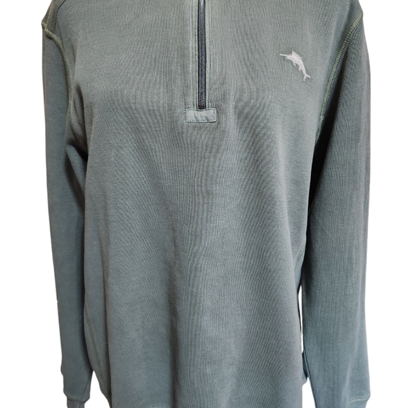 Tommy Bahama Half Zip  sweater - Picture 4 of 5